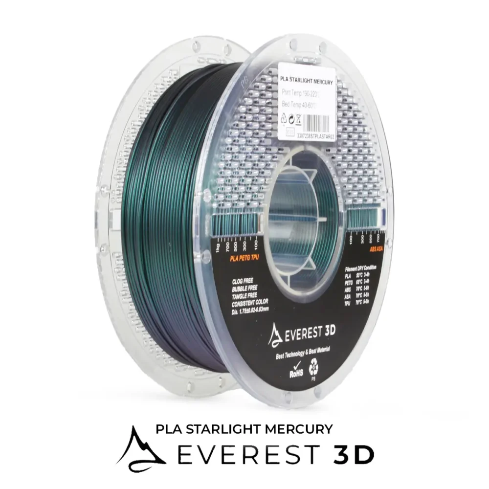 Everest 3D Starlight Mercury PLA